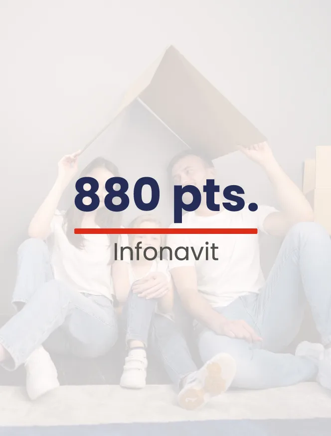 880 puntos Infonavit