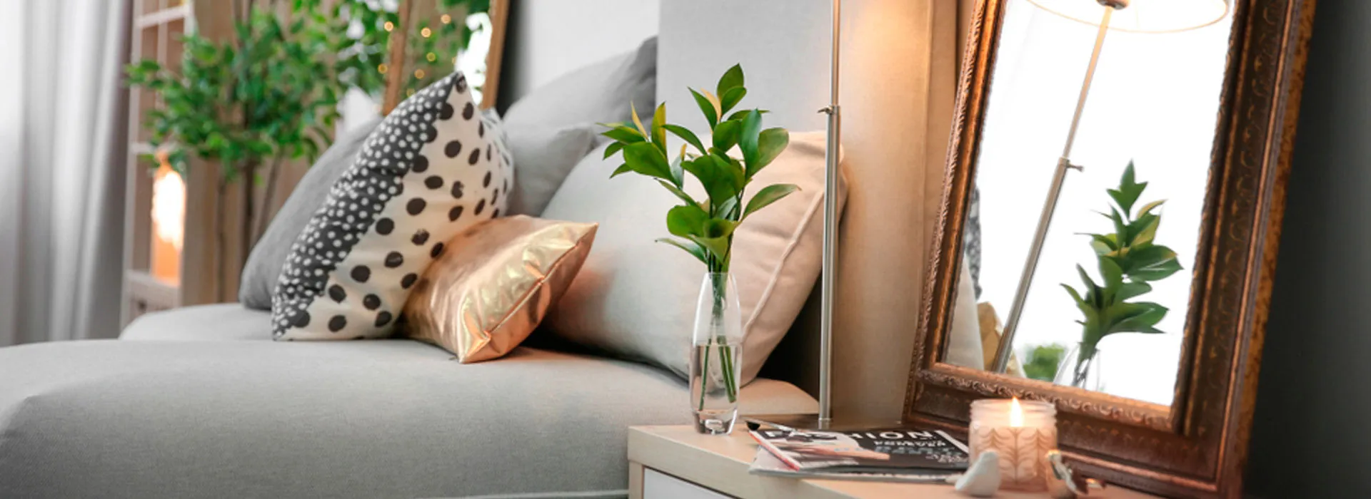Amplifica los espacios de tu casa en menos de 1hr utilizando espejos