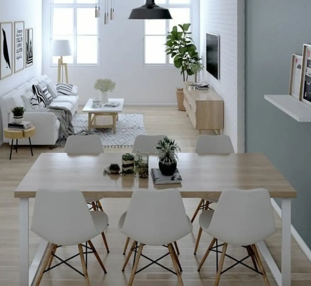 Por lo general, cuando tienes visitas en casa, las invitas a cenar, les ofreces un refrigerio o al menos les sirves un cafecito. Es por eso que la zona de comedor, debe ser un lugar cálido para que tus invitados pasen un momento agradable.