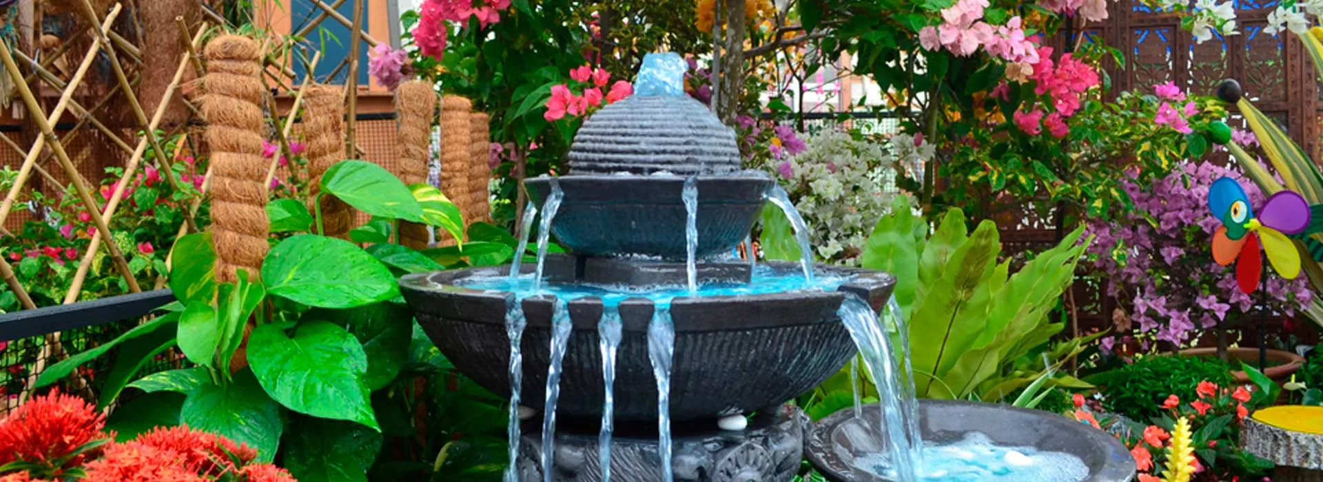 Decoración para jardines con espacios pequeños