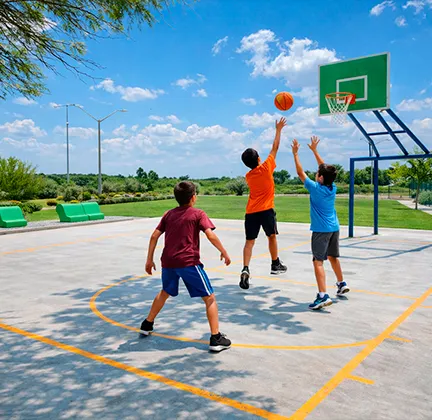 Cancha de basquetbol