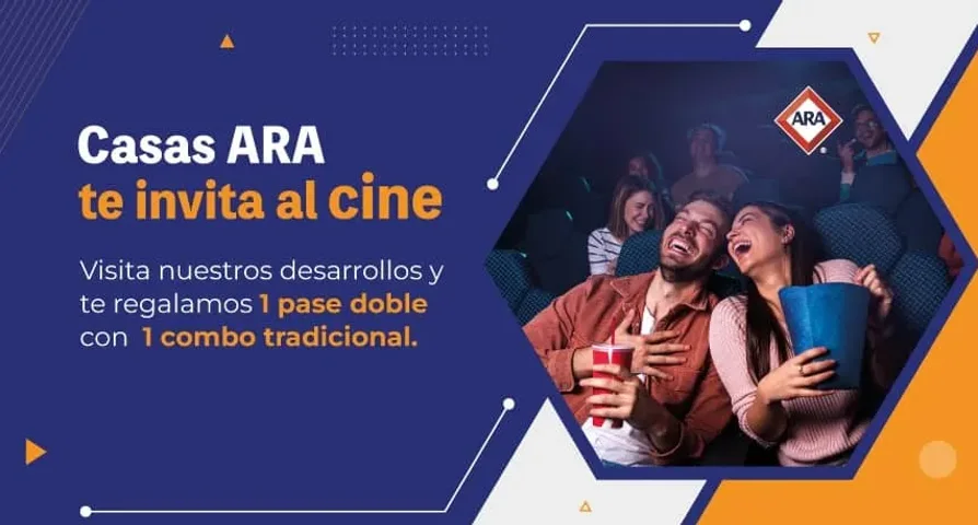 Casas ARA te invita al cine